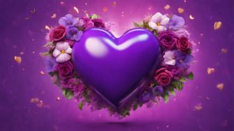 Violettes Herz Bedeutung: Was hinter dem lila Emoji steckt und wie es verwendet wird